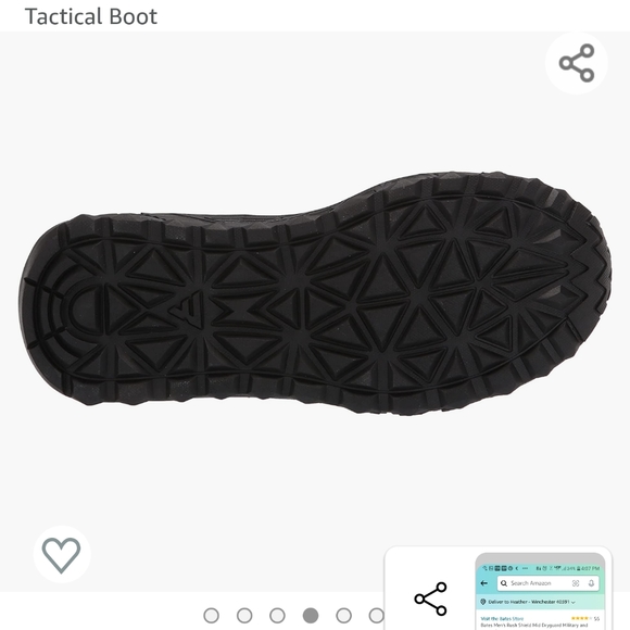 Bates Rush Shield Mid Tactical Military Boot